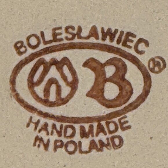 Vintage Boleslawiec Polish Pottery Oval 8.5” x 12” x 2" Serving Casserole Dish - Picture 6 of 6